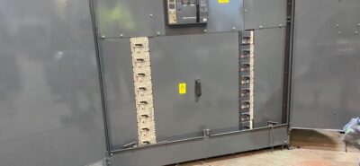 Custom transformer mounted LV cabinet